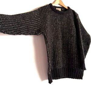 Mark Shale Weekend Wear Mens Vintage Hand Knit in Ireland Wool Sweater